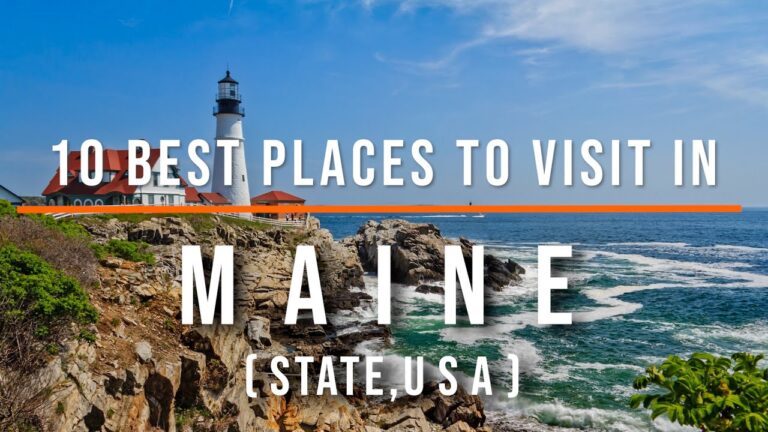 10 Best Places to Visit in Maine, USA | Travel Video | Travel Guide | SKY Travel